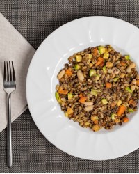 Mix di cereali, legumi e verdure